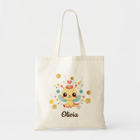 Dragonfly Canvas tas gepersonaliseerd (Voorkant)