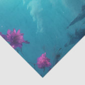 Dragonfly Castle Tissue Paper Tissuepapier (Detail)