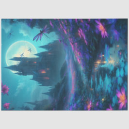 Dragonfly Castle Tissue Paper Tissuepapier