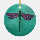 Dragonfly Ceramic Ornament (Voorkant)