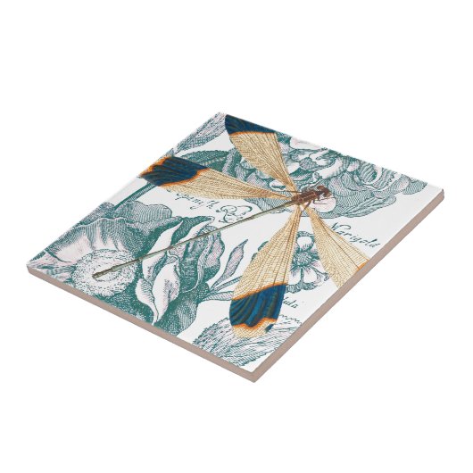 Dragonfly Chic Tegeltje (Zijkant)