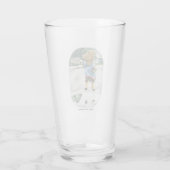 Dragonfly Child Jumping Fun Fantasy Drink Glas (Achterkant)
