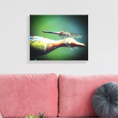 Dragonfly Co Pilot Insect Canvas Afdruk (Insitu (Woonkamer))