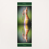 Dragonfly Co Pilot Insect Personalized Yogamat (Voorkant)