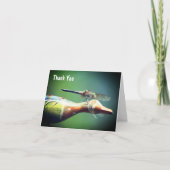 Dragonfly Co Pilot Natuur Gepersonaliseerd Dank u Kaart (Voorkant)