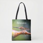 Dragonfly Co Pilot Natuur, gepersonaliseerd Tote Bag (Voorkant)