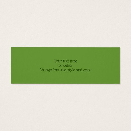 Dragonfly Co Pilot Natuur Mini Bladwijzer Mini Visitekaartjes (Achterkant)