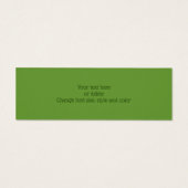 Dragonfly Co Pilot Natuur Mini Bladwijzer Visitekaartjes (Achterkant)