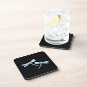 Dragonfly Coasters - IJs Gloed Bier Onderzetter (Rechterzijde)