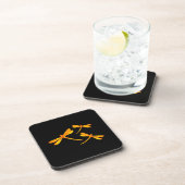 Dragonfly Coasters - Vuur Bier Onderzetter (Rechterzijde)