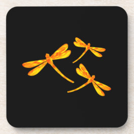 Dragonfly Coasters - Vuur Bier Onderzetter