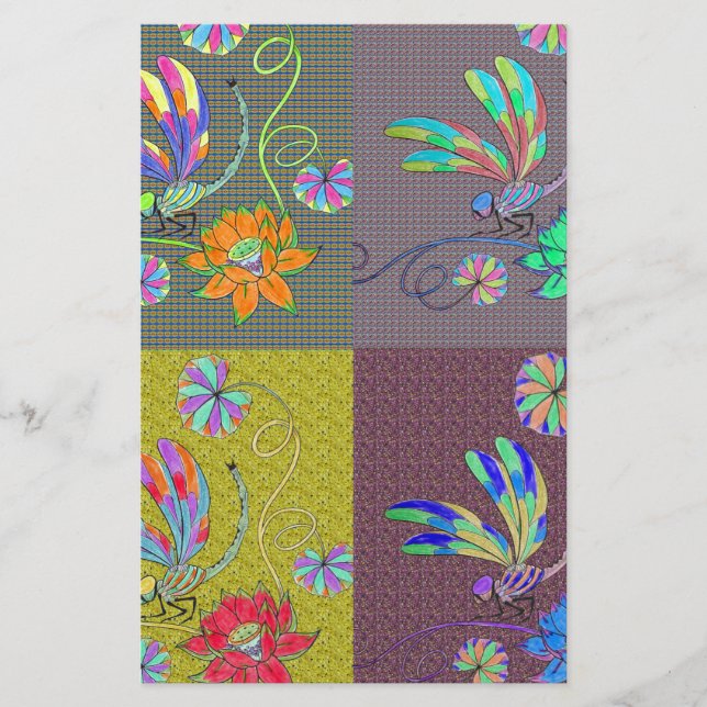 Dragonfly Collage (Voorkant)