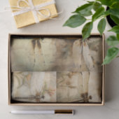 Dragonfly Collage 1 Decoupage Papier (Geschenk)