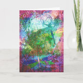 Dragonfly Collage, Birthday Kaart (Voorkant)