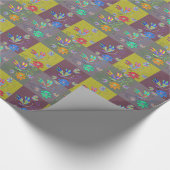 Dragonfly Collage Cadeaupapier (Hoek)