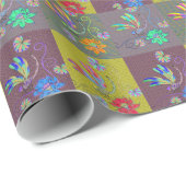 Dragonfly Collage Cadeaupapier (Rol Hoek)