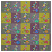 Dragonfly Collage Fabric Stof (Swatch)