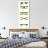 Dragonfly-Collectie door Chariklia Zarris Canvas Afdruk (Insitu (Slaapkamer))