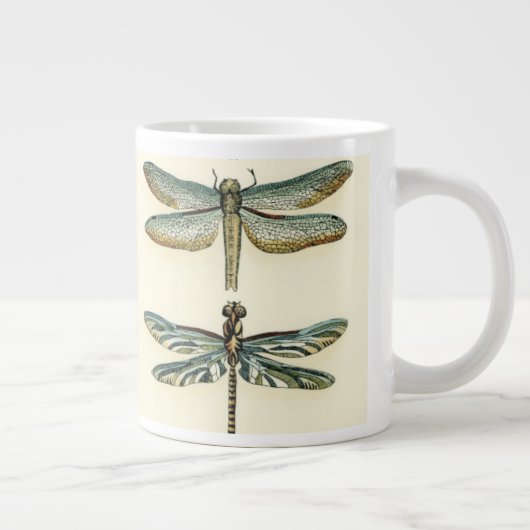 Dragonfly-Collectie door Chariklia Zarris Grote Koffiekop (Rechts)