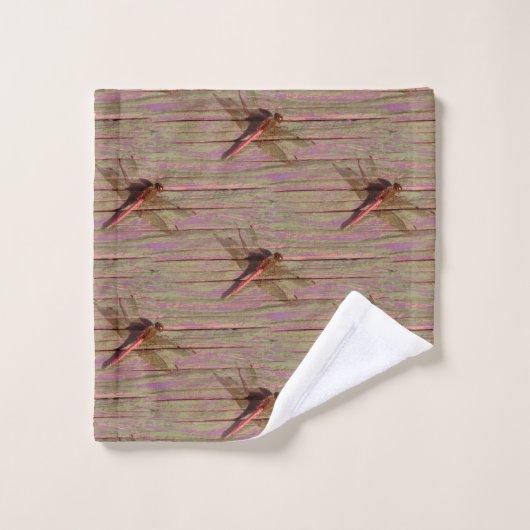 Dragonfly Colorful Bad Handdoek (Wasdoekje)