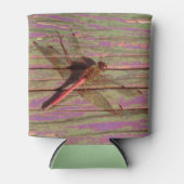 Dragonfly Colorful Blikjeskoeler (Voorkant)