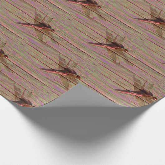 Dragonfly Colorful Cadeaupapier (Hoek)
