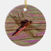 Dragonfly Colorful Keramisch Ornament (Voorkant)