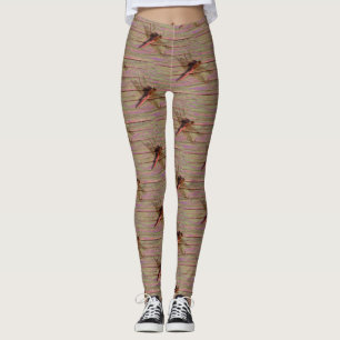 Dragonfly Colorful Leggings