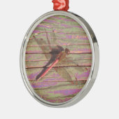 Dragonfly Colorful Metalen Ornament (Links)
