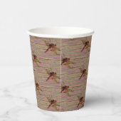 Dragonfly Colorful Papieren Bekers (Rechts)