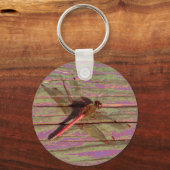 Dragonfly Colorful Sleutelhanger (Achterkant)