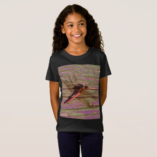 Dragonfly Colorful T-shirt (Voorkant volledig)