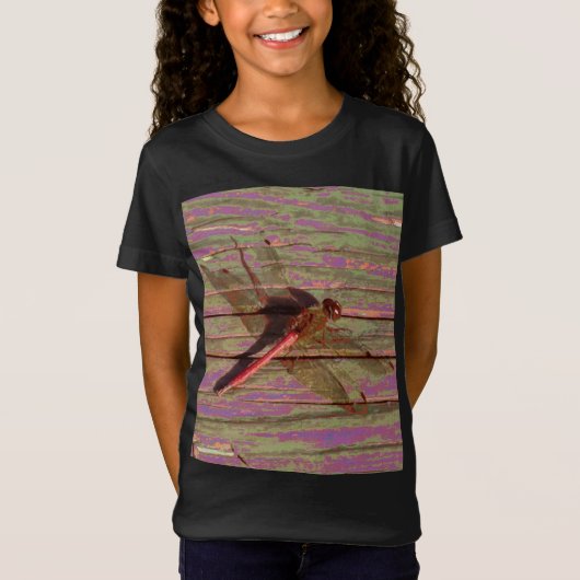 Dragonfly Colorful T-shirt (Voorkant)