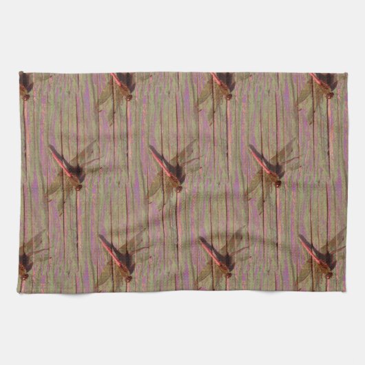 Dragonfly Colorful Theedoek (Horizontaal)