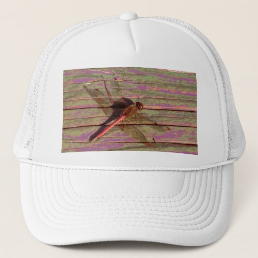 Dragonfly Colorful Trucker Pet (Voorkant)