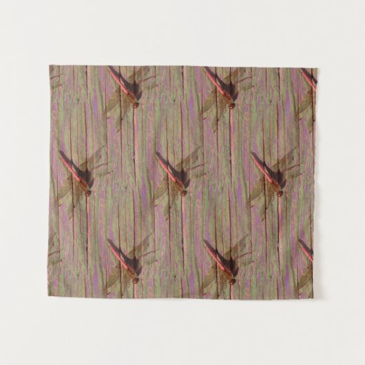 Dragonfly Colorful Wandkleed (Voorkant (horizontaal))