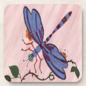 Dragonfly Cork Onderzetter (Voorkant)