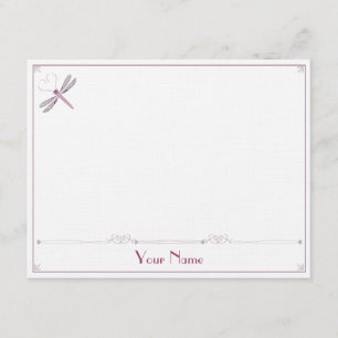 Dragonfly Correspondentiekaarten Kaart