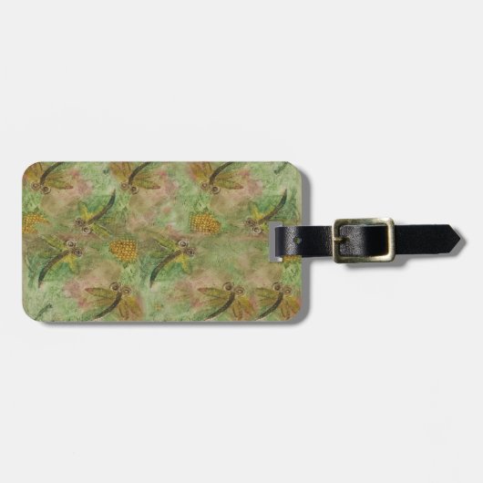 Dragonfly Cotton Snoep Bagagelabel (Voorkant horizontaal)