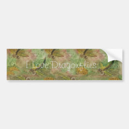 Dragonfly Cotton Snoep Bumpersticker