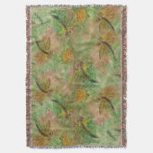 Dragonfly Cotton Snoep Deken (Voorkant Verticaal)