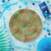 Dragonfly Cotton Snoep Papieren Bordje (Feest)