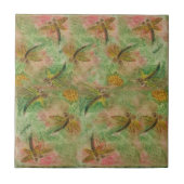 Dragonfly Cotton Snoep Tegeltje (Voorkant)