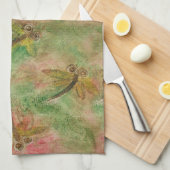 Dragonfly Cotton Snoep Theedoek (Quarter Fold)