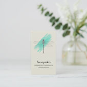 Dragonfly Creative Designer Natuur Consultancy Visitekaartje (Staand voorkant)