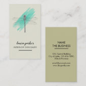 Dragonfly Creative Designer Natuur Consultancy Visitekaartje (Voorkant / Achterkant)