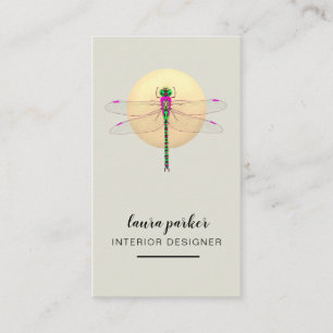 Dragonfly Creative Designer Natuur Green Visitekaartje