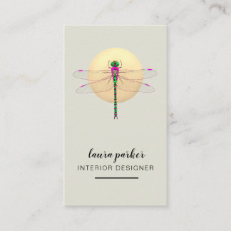 Dragonfly Creative Designer Natuur Green Visitekaartje