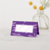 Dragonfly Custom Color Summer Party Plaatskaartje (Voorkant)