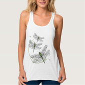 Dragonfly-dames Tanktop (Voorkant)